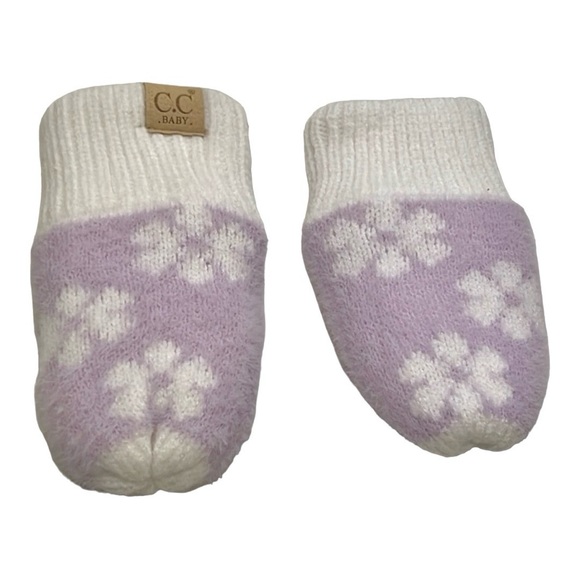 C.C Baby Daisy baby girl mittens - Picture 1 of 6